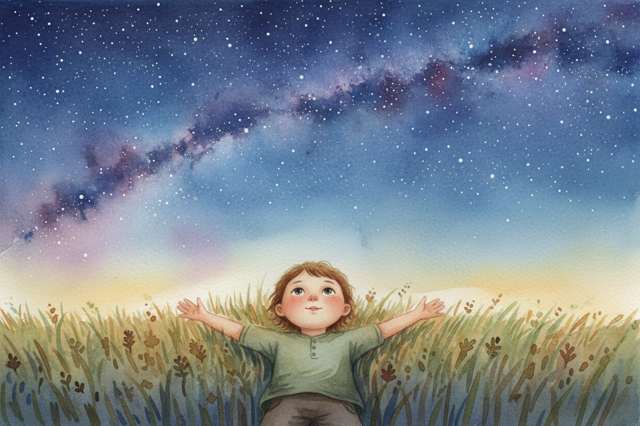 ~~Look up at the night sky.~~ See those tiny dots of light? **Each one is a sun**, and around many of those suns, planet