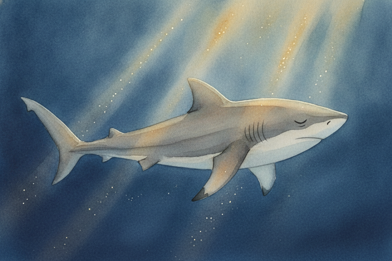 ~~But not every fish gets to fully clock out.~~ Some, like certain sharks and tunas, **must keep water flowing over thei