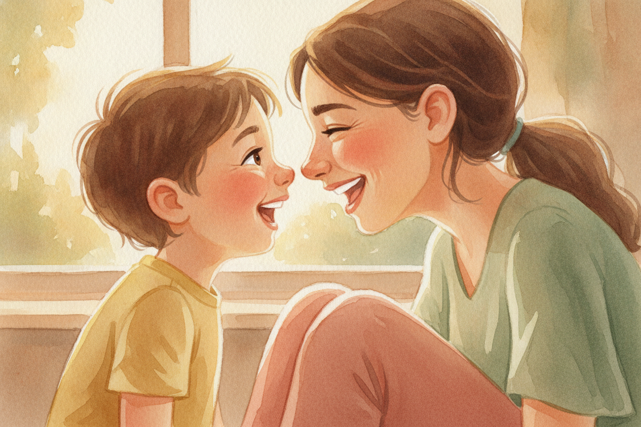 So next time someone says, "You have your mother's eyes," you can smile and know it's *literally true* — _a quiet instru