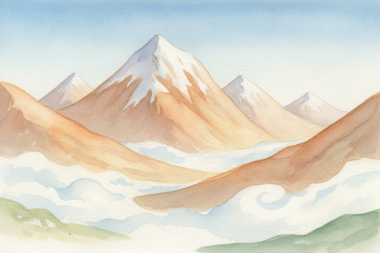 Mountains look like they've always just been there — calm, ancient, unbothered. But every mountain has a **wild origin s