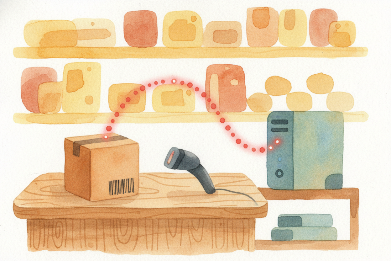 So next time you hear that ~~beep at the register~~, you'll know: **the barcode whispered a number**, the computer looke