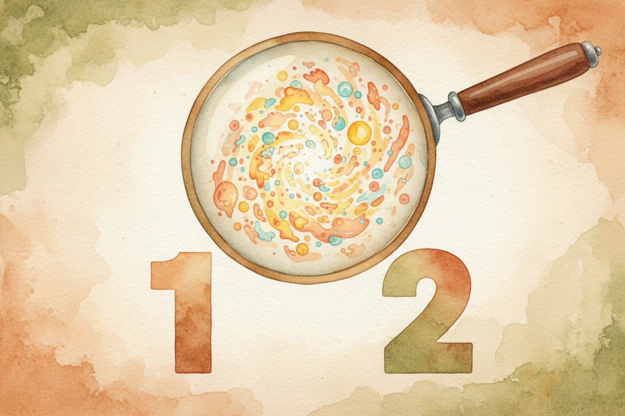 ~~Now here's where it gets interesting.~~ Between any two counting numbers — say, between 1 and 2 — there are **infinite