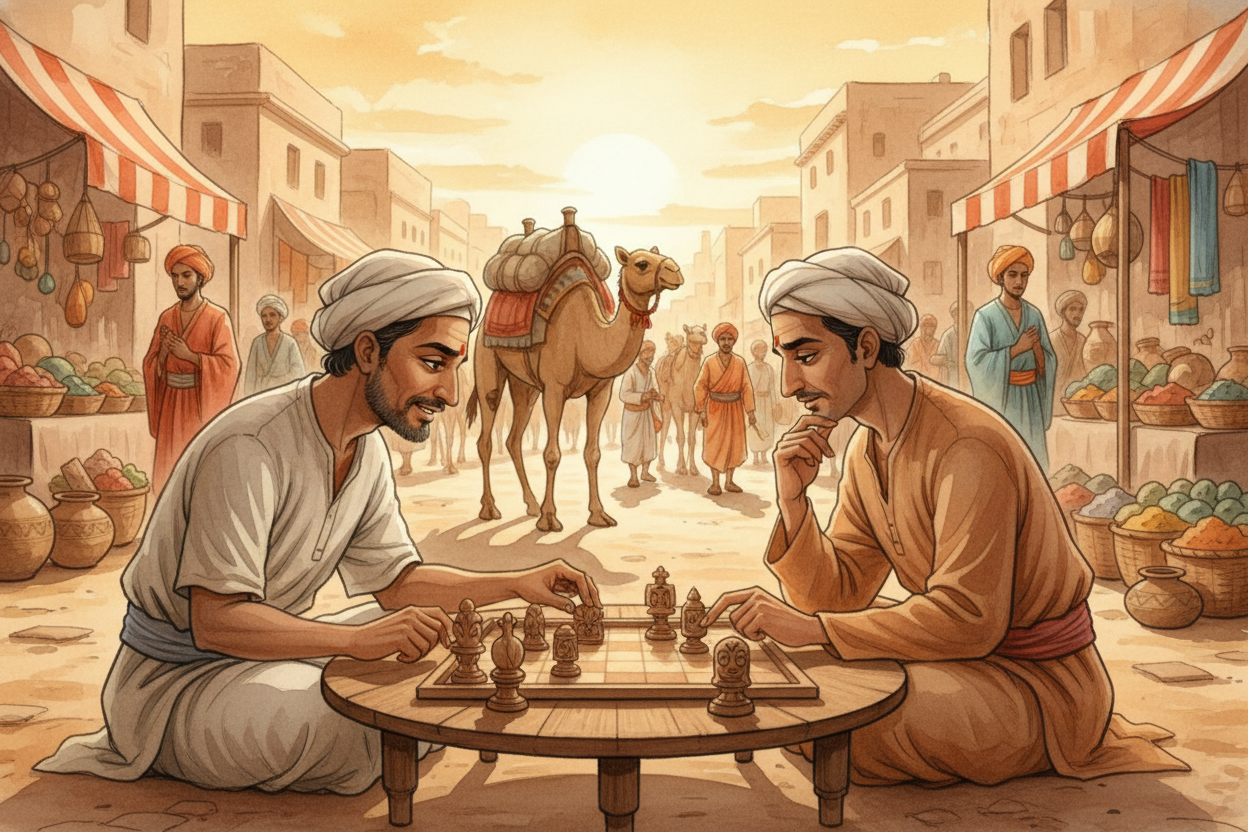 Imagine a game invented over a thousand years ago that somehow ended up in classrooms, coffee shops, and smartphones all