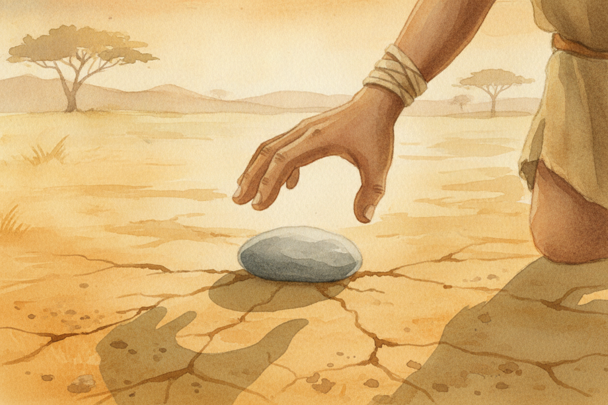 Long before phones, before metal, before farms, somebody picked up a rock and thought, ~~"I bet I could do something wit