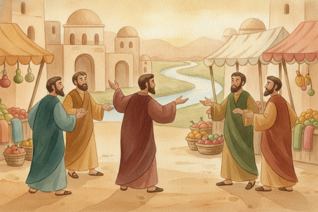 Once one person guesses an answer out loud, others get to argue with it. And the Greeks adored arguing. A thinker named 