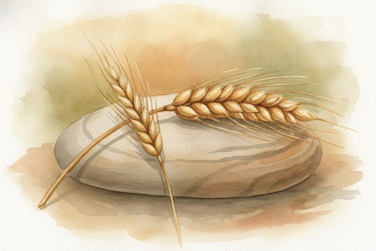 But humans weren't just growing plants — they were quietly **bossing them around**. Each year, people saved seeds from t