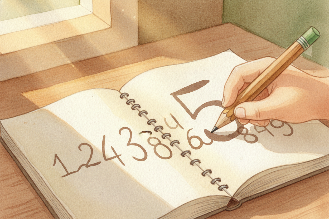 You've written thousands of numbers in your life — but have you ever stopped to wonder **why a "2" looks like **that****