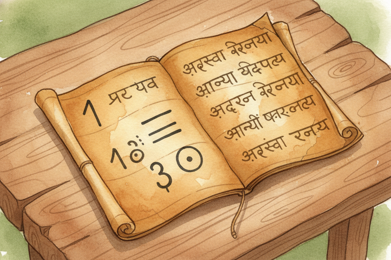 Our number shapes began about 1,500 years ago in ++India++. Mathematicians there needed symbols for counting and calcula