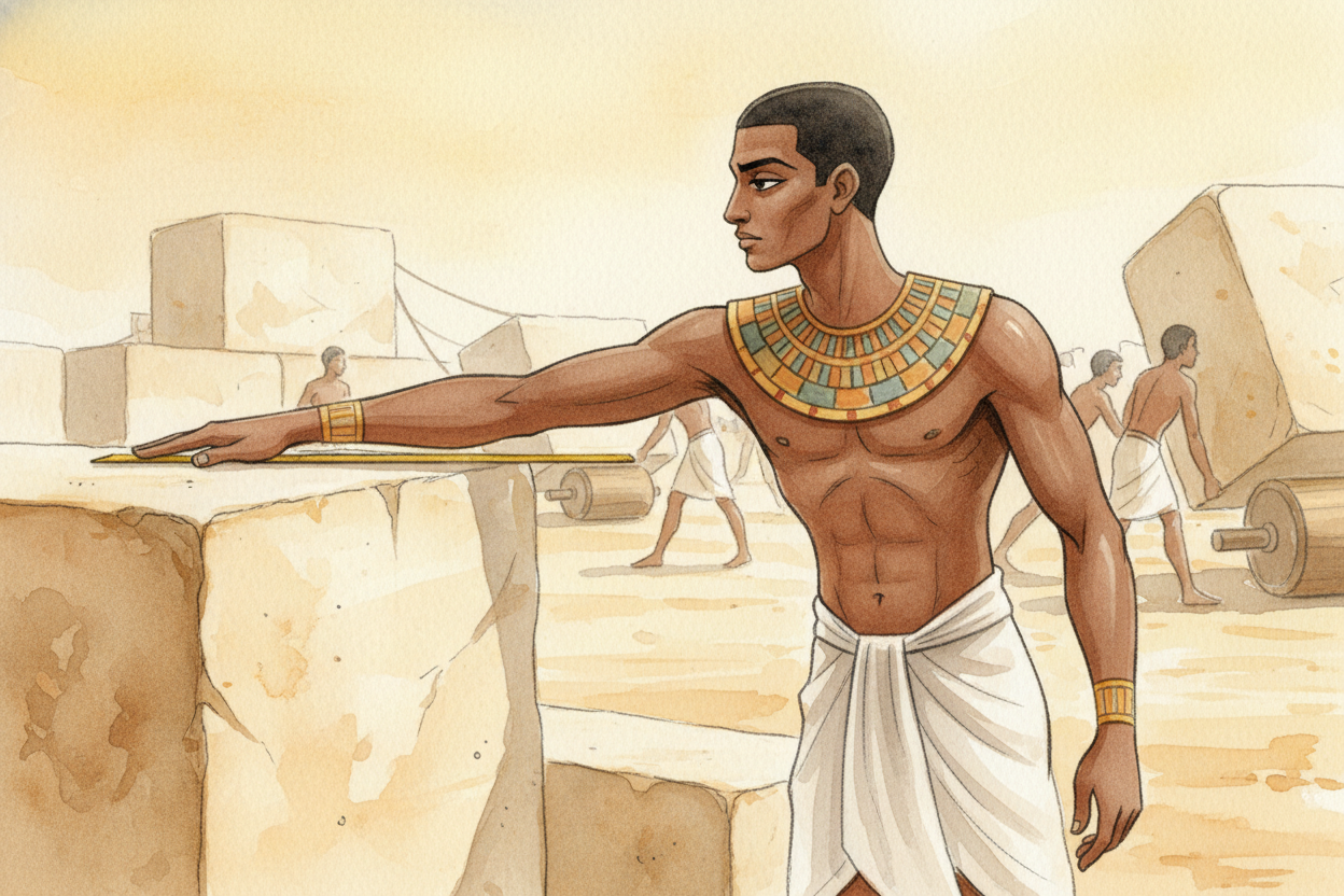 The answer was always right there, attached to your body. Your forearm, from elbow to fingertip, is about eighteen inche