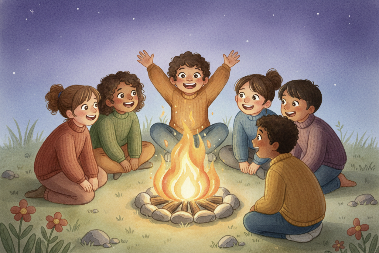 And storytelling games? Those needed nothing at all. ~~"I'm a dragon, you're a knight"~~ — **instant adventure**. Riddle