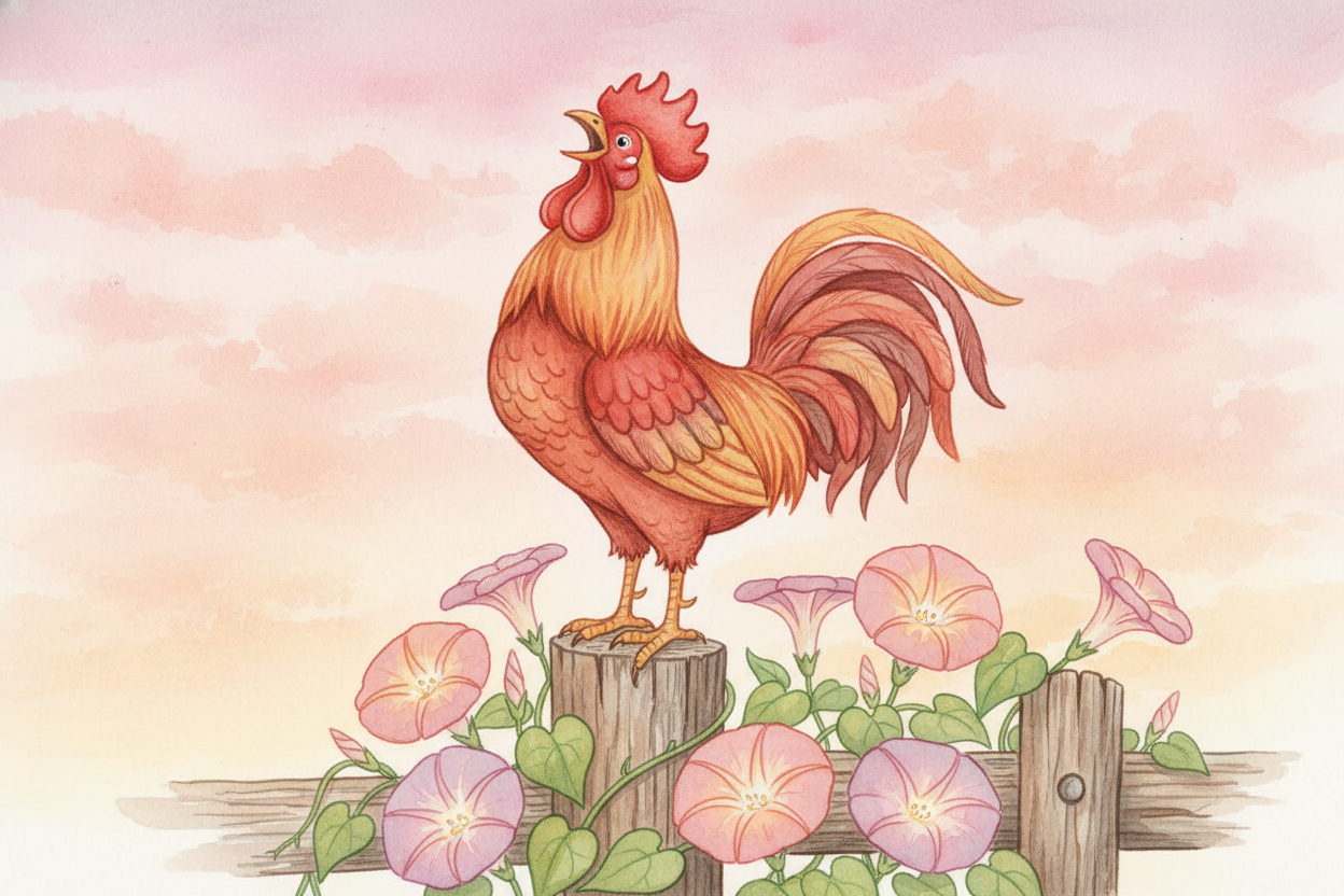 Even animals and plants became unofficial clocks. ++Roosters++ crowed at dawn. *Flowers opened and closed at specific ti