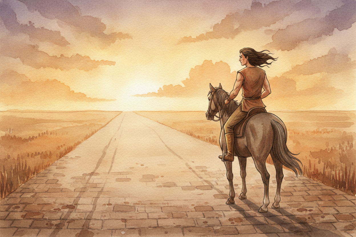 The empire eventually fell, ~~as all empires do~~. But **the recipe outlived it**. Roads, postal relays, _letting conque