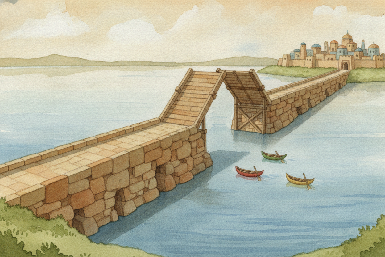 ~~A city in a lake has one obvious problem:~~ how do you leave? The ++Aztecs++ built long raised roads called ++causeway