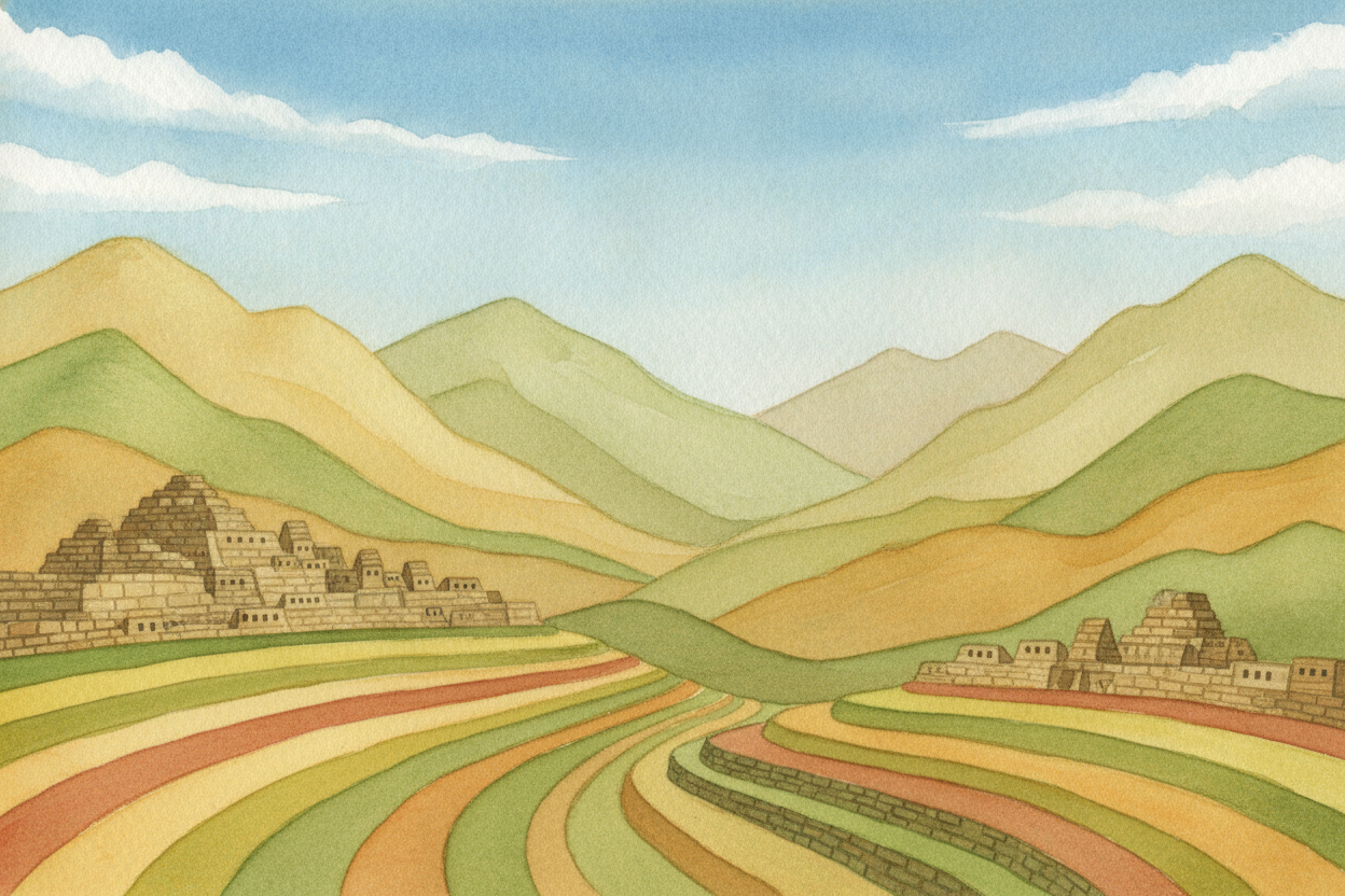 ~~Imagine running an empire~~ stretched along the spine of the Andes — thousands of miles, millions of people, mountains