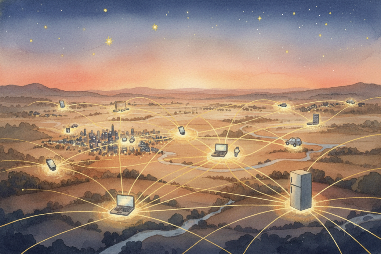 Today, the internet is everywhere — **in your pocket, your watch, your car, maybe your fridge**. ~~Billions of devices~~