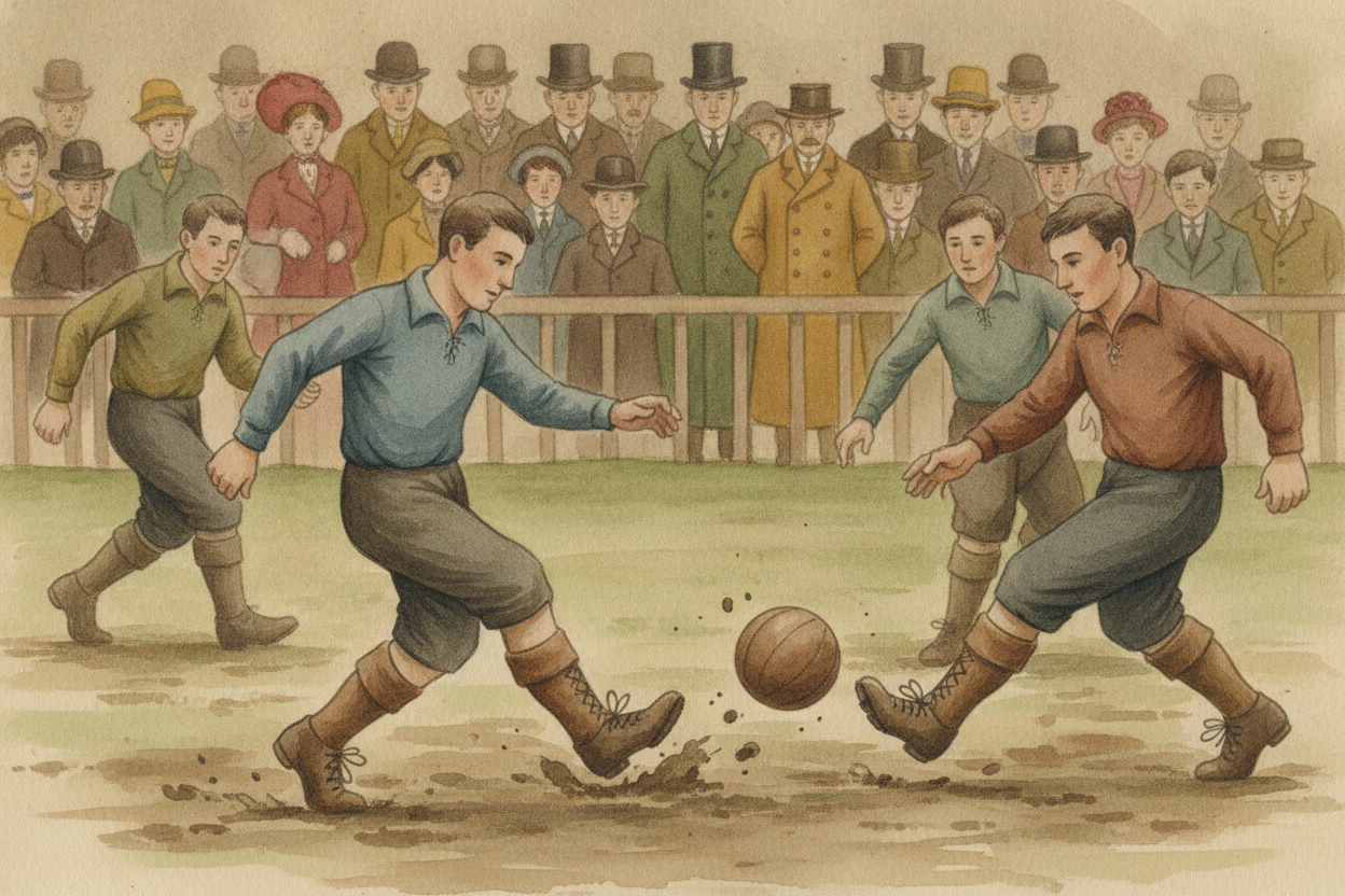 ~~Rewind to the early 1900s.~~ ++Football++ _(which many people call soccer)_ was spreading fast, and countries wanted t