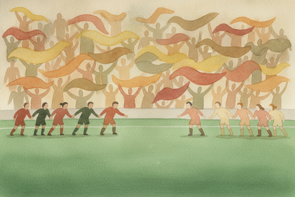 The matches built toward a grand final: the host nation, ++Uruguay++, against their neighbors and rivals, ++Argentina++.