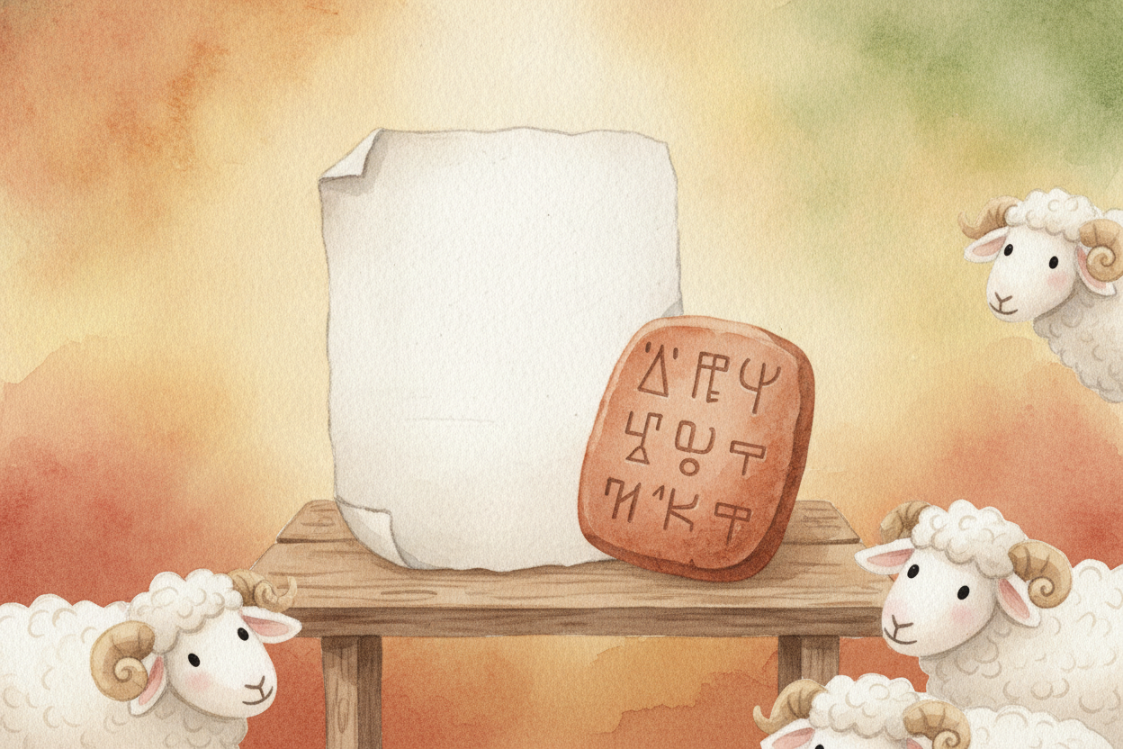 ~~Next time you scribble a grocery list~~ — _milk, bread, eggs_ — give a little nod to those ++ancient accountants++. Yo