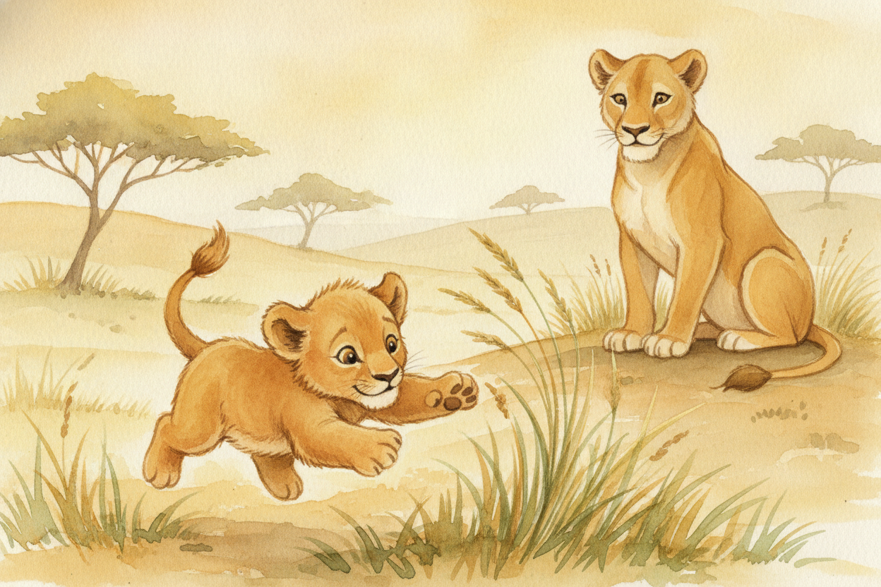 But instinct isn't the whole story. Plenty of animals also ****learn****, the way you do. A lion cub doesn't hunt well o