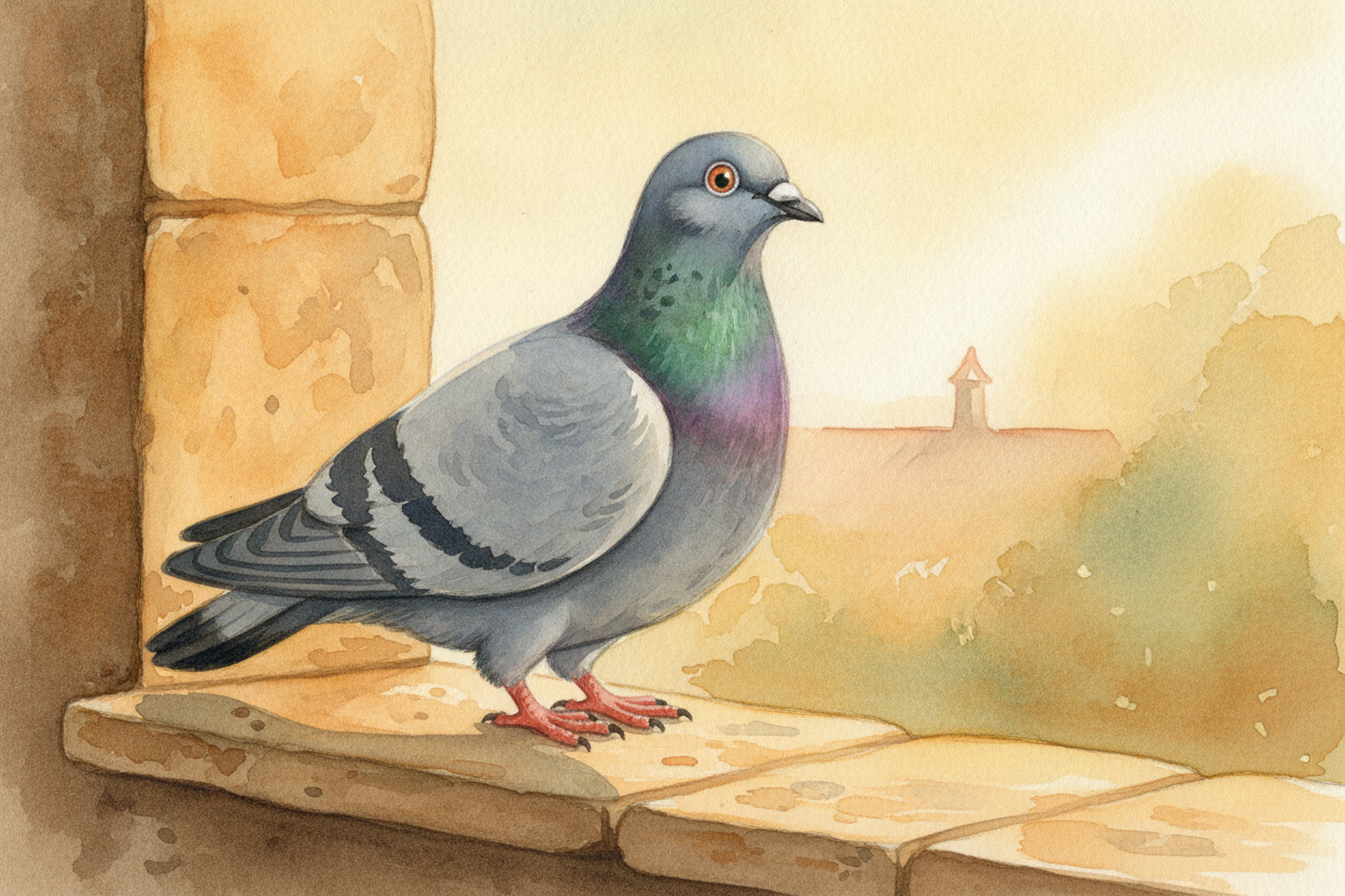 Even tiny brains can do this. A homing pigeon released ~~hundreds of miles away~~ will turn, sense which way is home, an