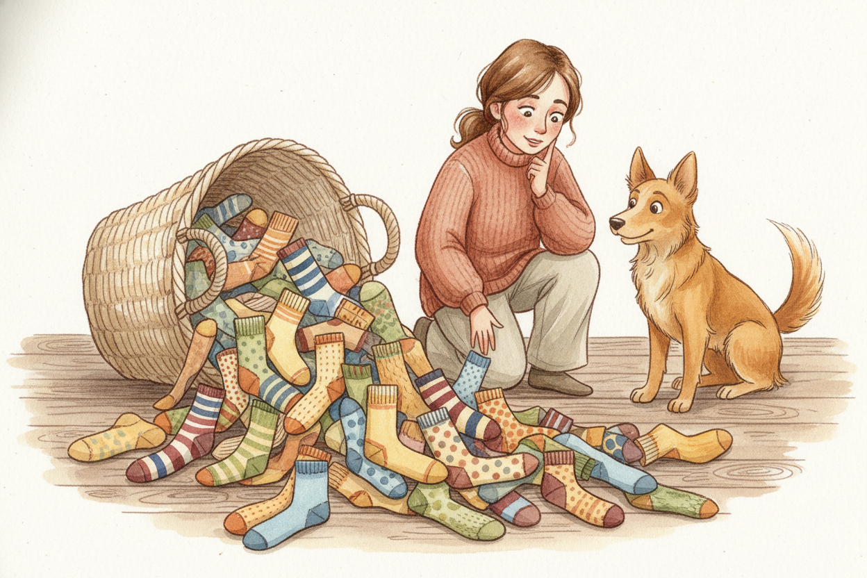 Most ideas begin with a question. An author sees something ordinary — a pair of mismatched socks, a dog barking at nothi