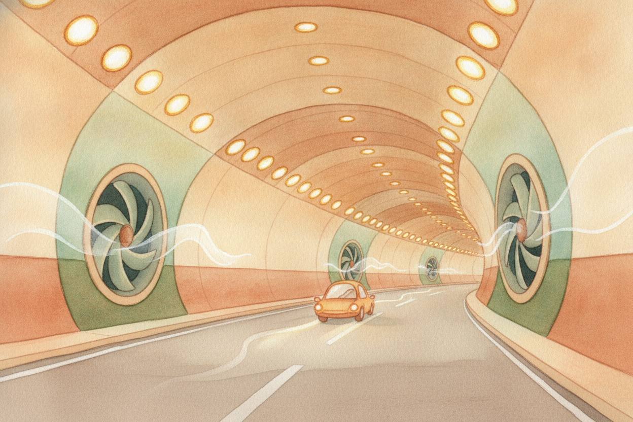 Whichever way it's built — ~~blasted, bored, or sunk in pieces~~ — every tunnel must be made _safe to live inside for a 