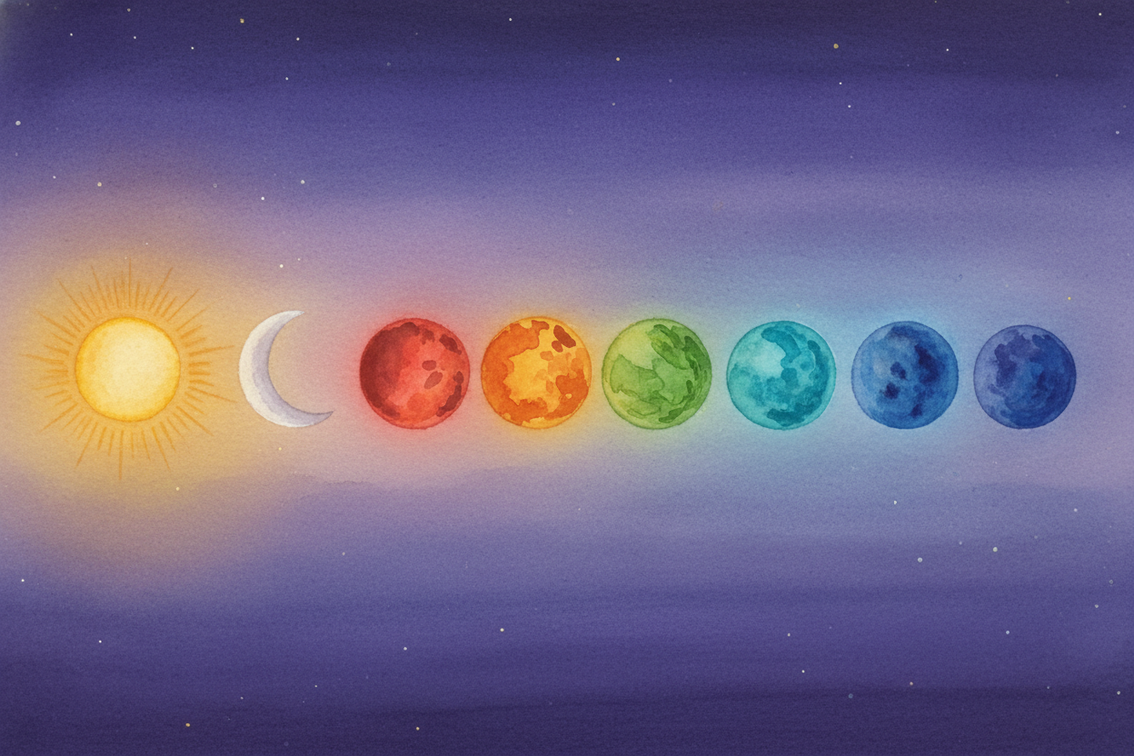 Long before clocks or smartphones, humans looked up. The moon changed its face every night — crescent, half, full, dark 