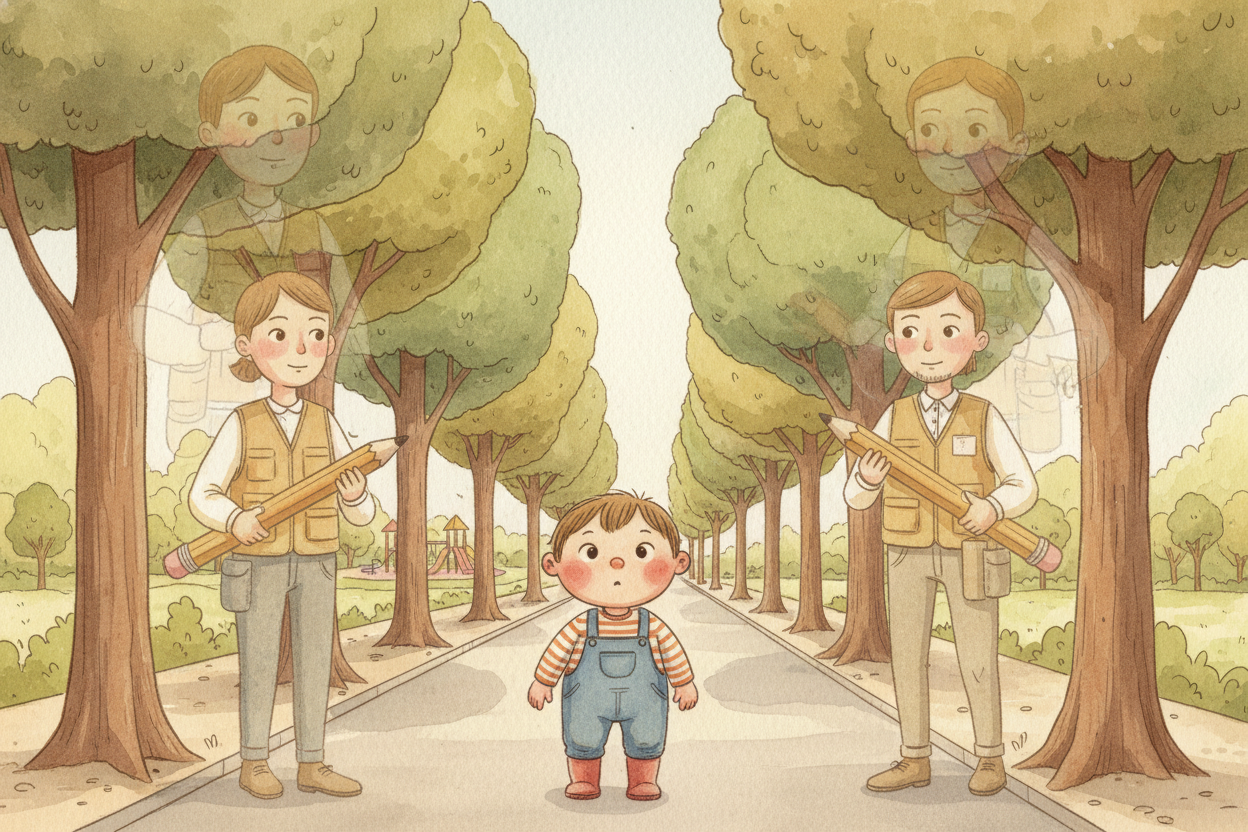 So when you walk down your street to your favorite park, you're walking through **hundreds of small decisions** made by 