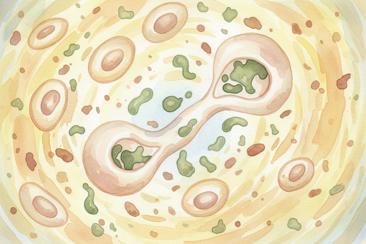 Meanwhile, your immune system is **fighting back hard**. It kills infected cells. It marks germs for destruction. It rai
