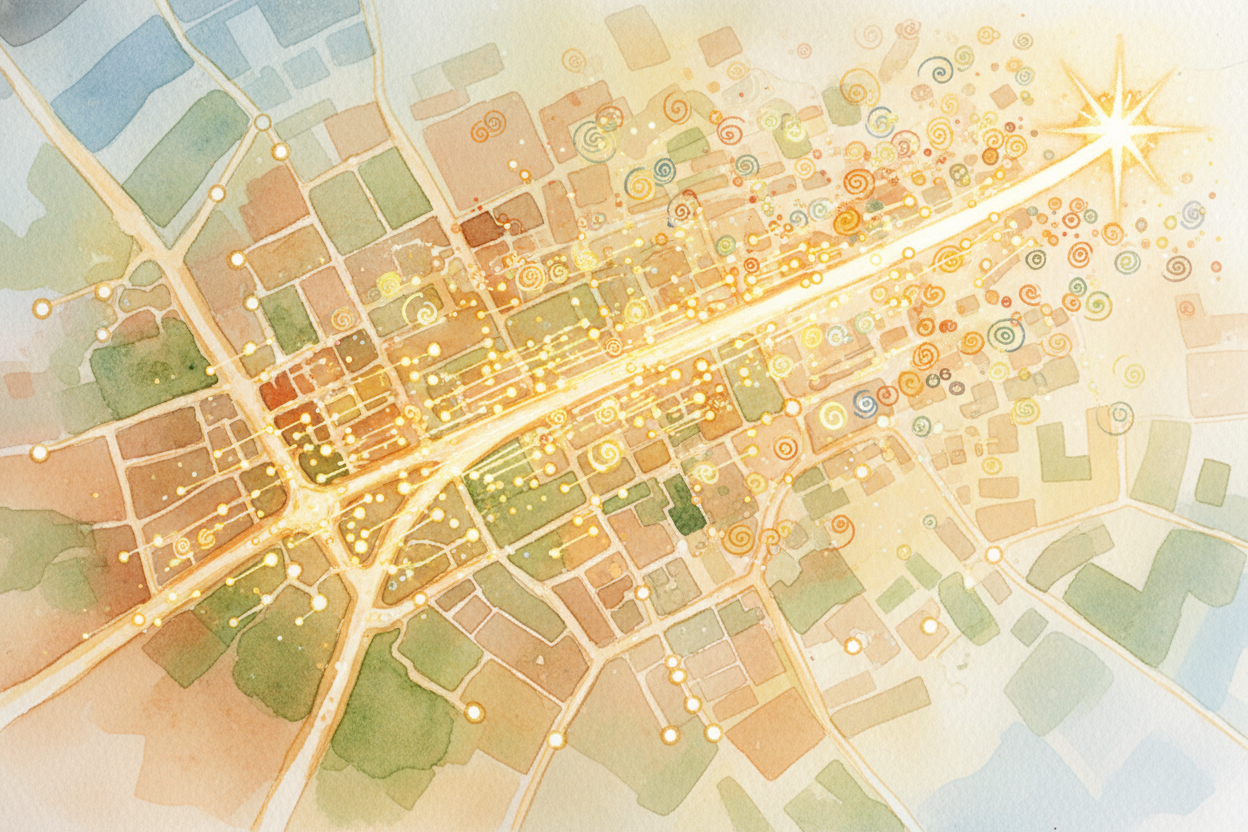 ~~Here's the wildest part:~~ your phone does all of this — checking thousands of dots, comparing tens of thousands of pa