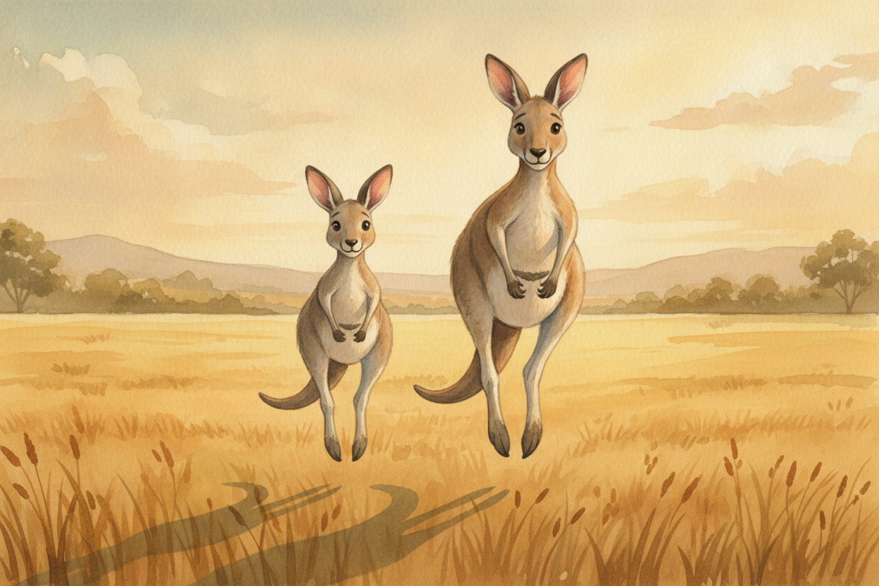 Eventually the joey gets **too big and too bouncy** for the pouch to hold, and ~~that chapter quietly ends~~. By then it