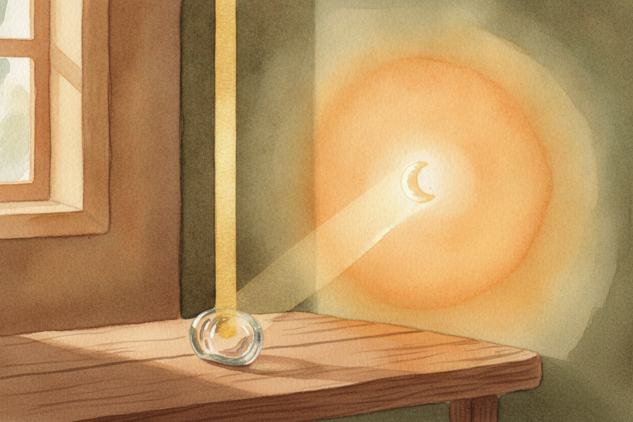 Light still ~~refuses to wander~~ on its own. It marches straight as ever — **proud, predictable, and a little stubborn*