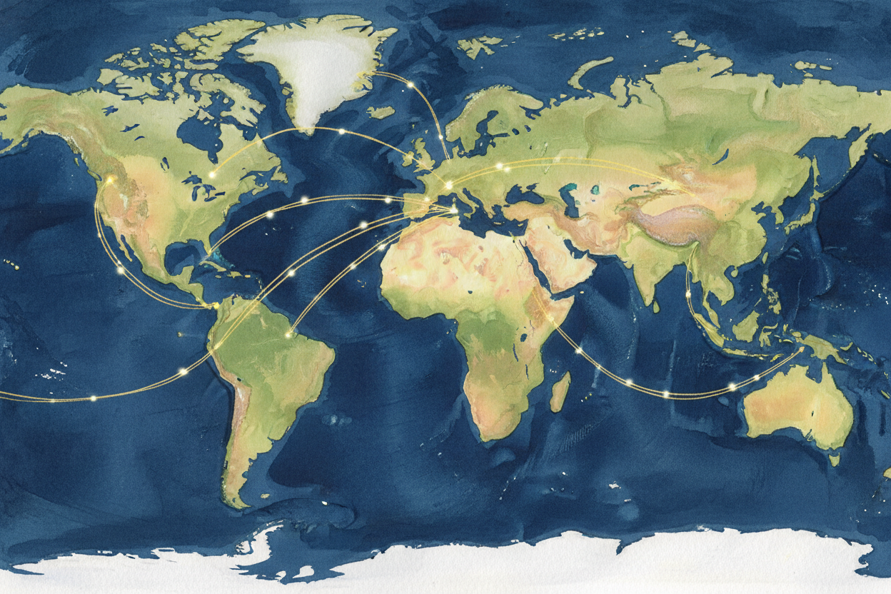 Today, there are more than four hundred cables crisscrossing the ocean floor, carrying ninety-nine percent of the world'