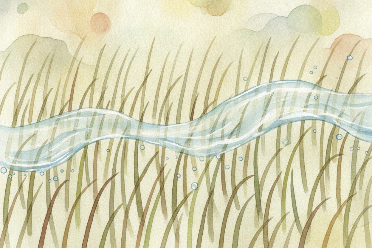 Lining the inside of that snail are thousands of microscopic hairs, standing in rows like grass in a field. When the flu