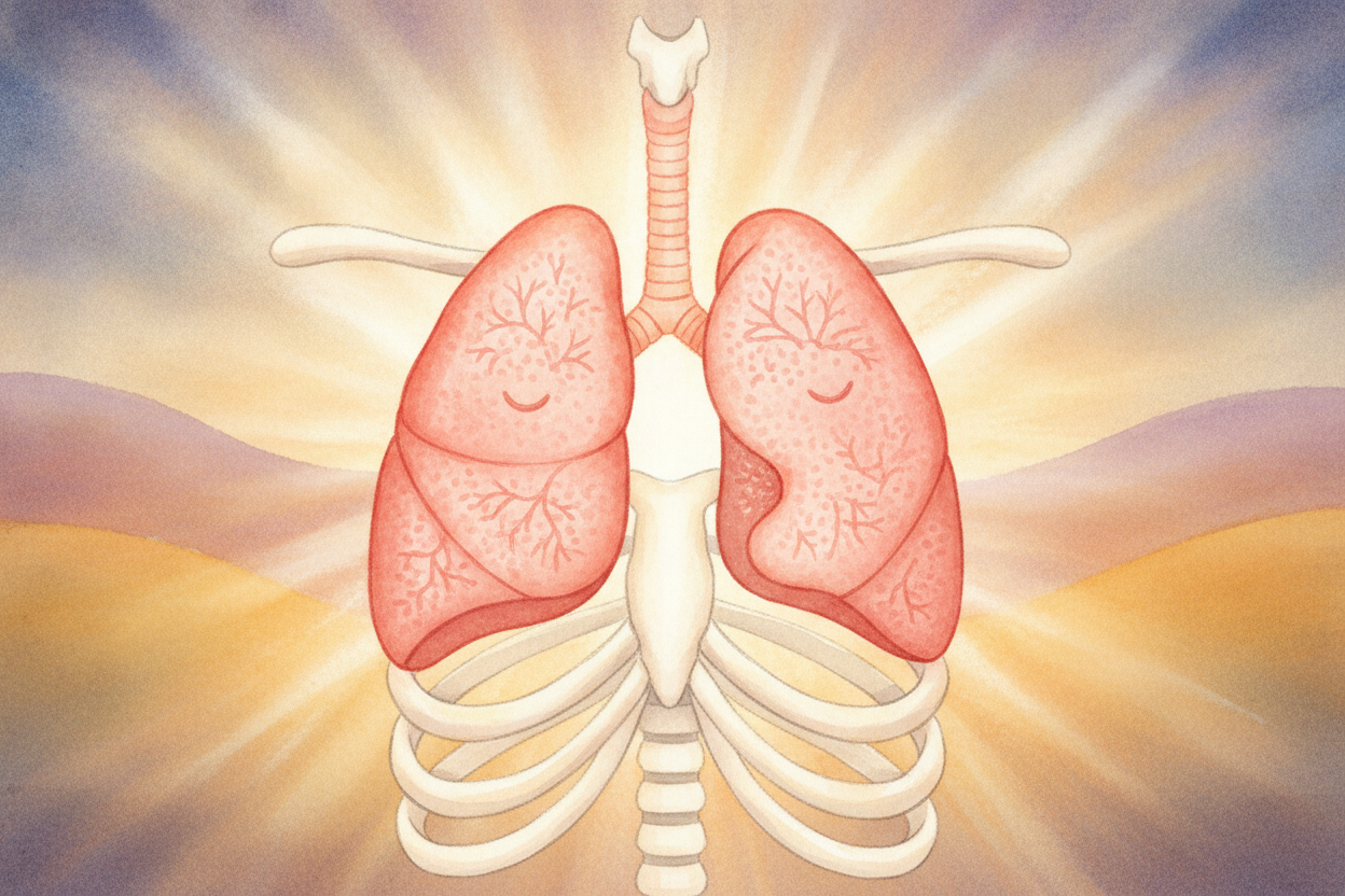 ~~Go ahead~~ — take one big breath right now. Feel your chest rise? That's your lungs, doing the thing they do best, the