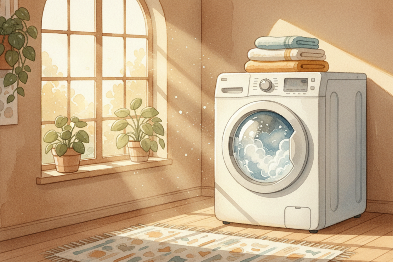 **Washing machines replaced people** who scrubbed laundry by hand. But they created jobs building washing machines, jobs