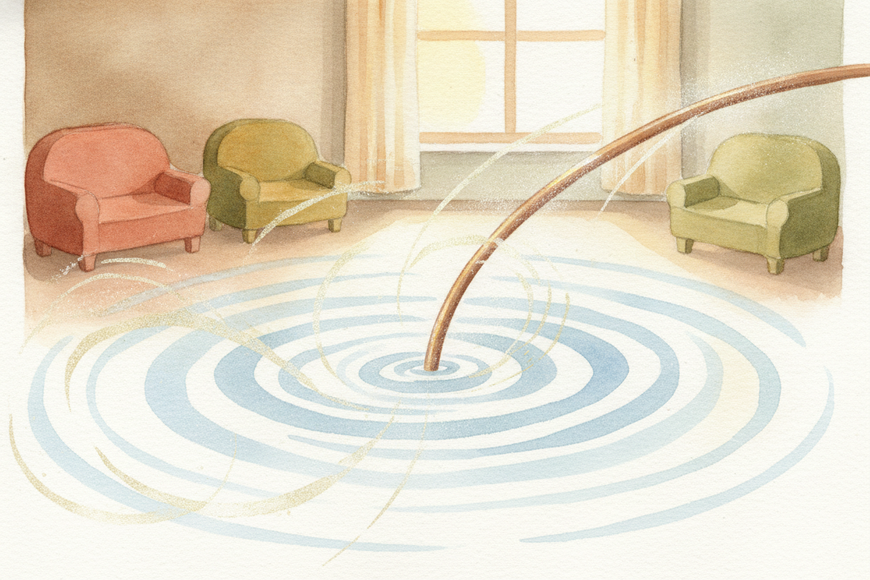 ~~Right now~~, the air around you is trembling. Someone speaks, a guitar string twangs, a kettle whistles — and each of 