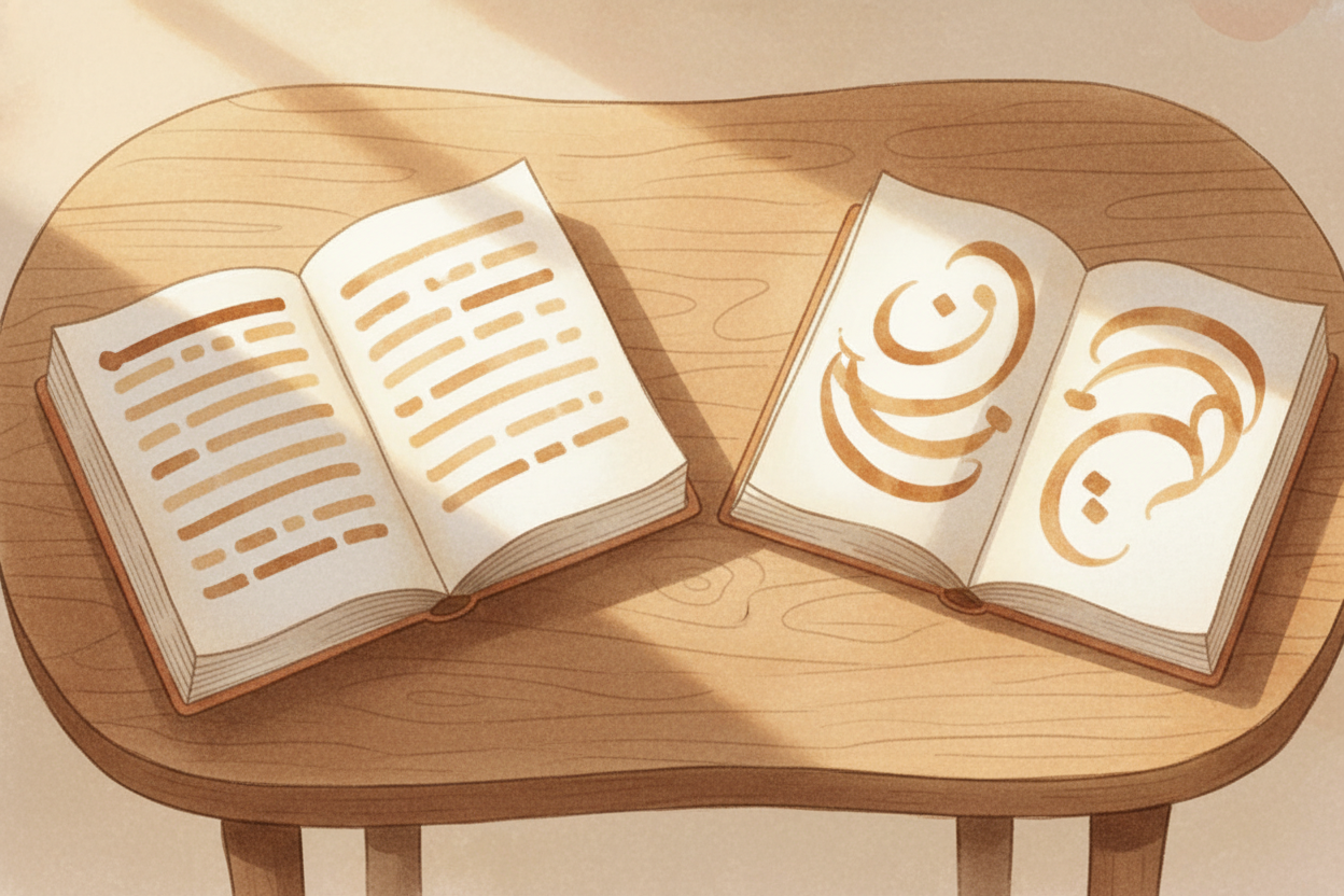 When you open a book in English, your eyes travel left across the page, then snap back to start the next line. Left to r