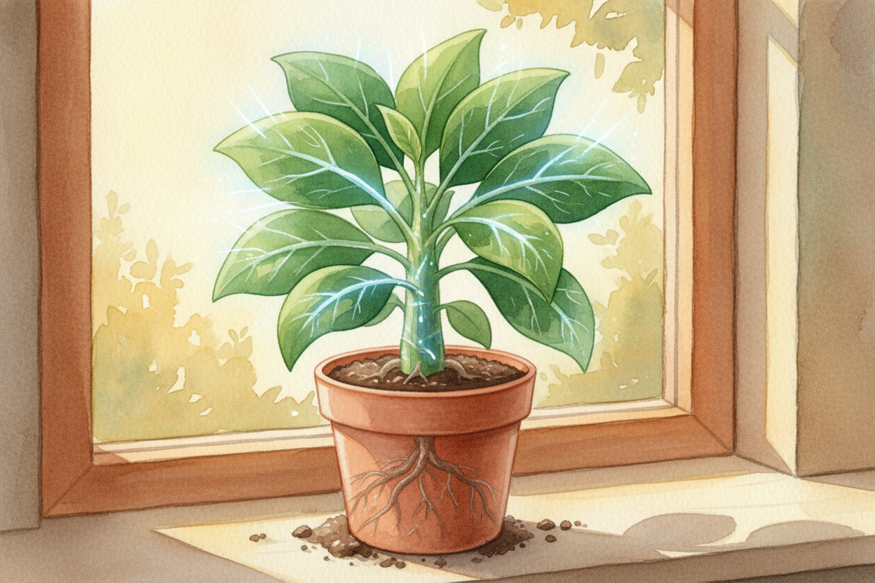 ~~So the next time you water a plant~~, picture the journey: **root hairs soaking it in**, ++xylem++ highways carrying i