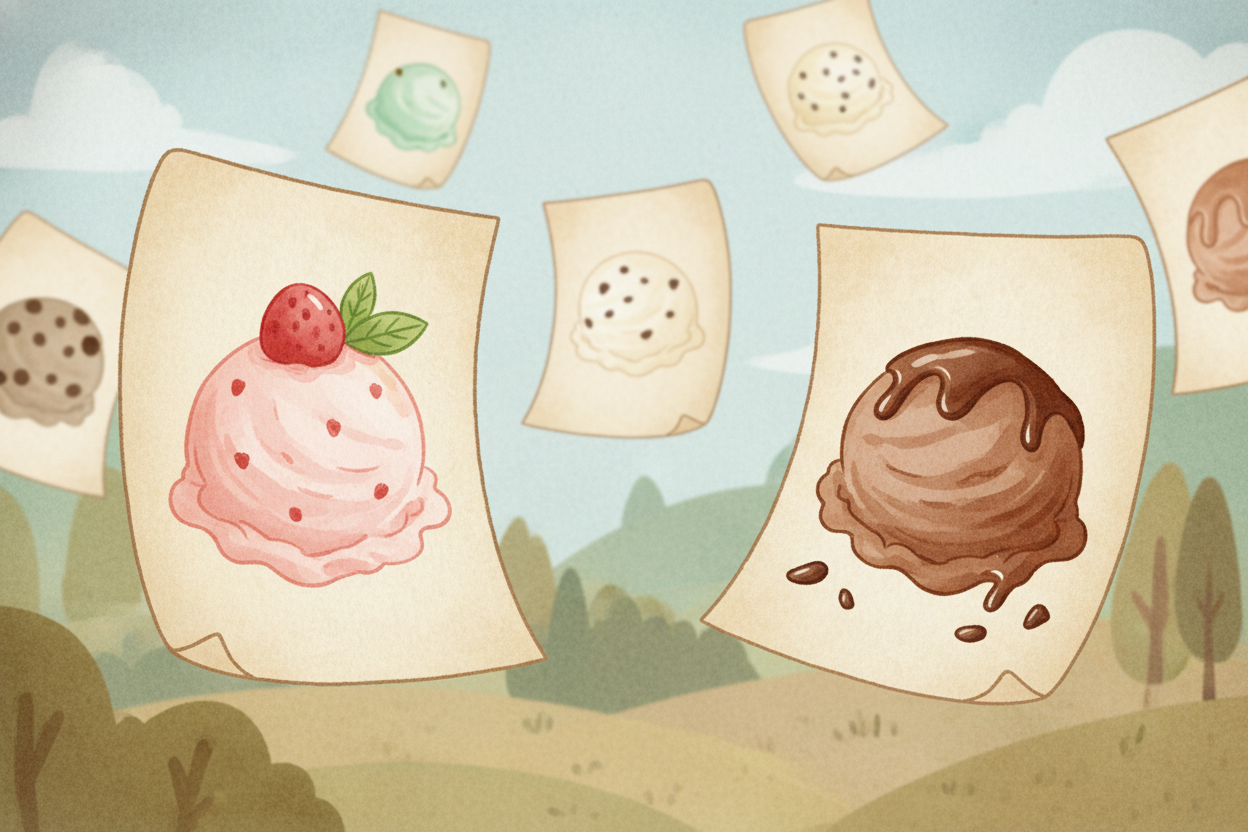 ~~Timing matters too.~~ Opinions **shift like weather**. A poll taken today might show people love strawberry ice cream,