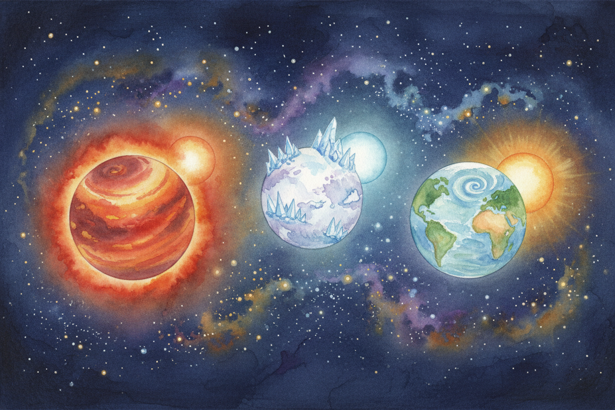 From the depth and length of the dimming, scientists can figure out the planet's size and how far it orbits from its sta