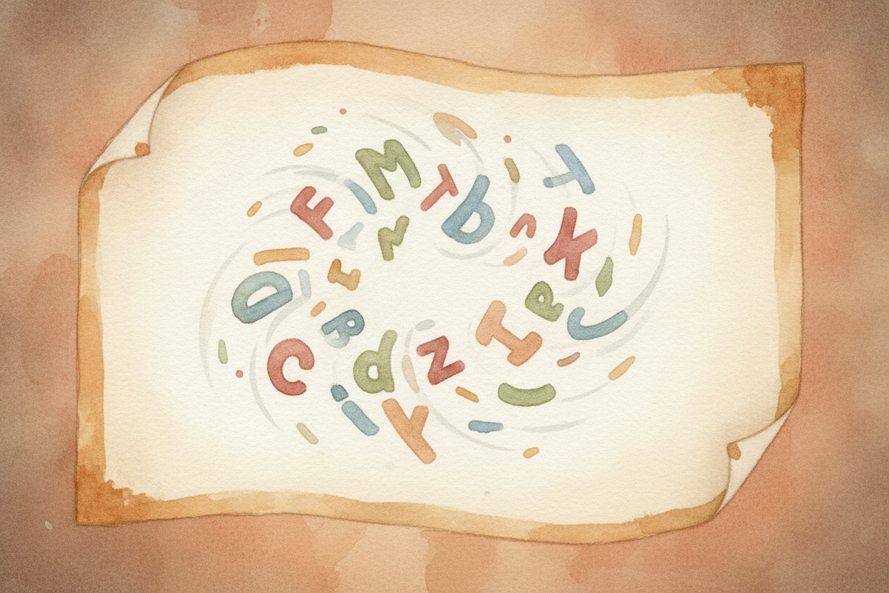 Imagine you write a note that says ~~MEET AT NOON~~. You don't want anyone but your friend to read it. So you scramble i