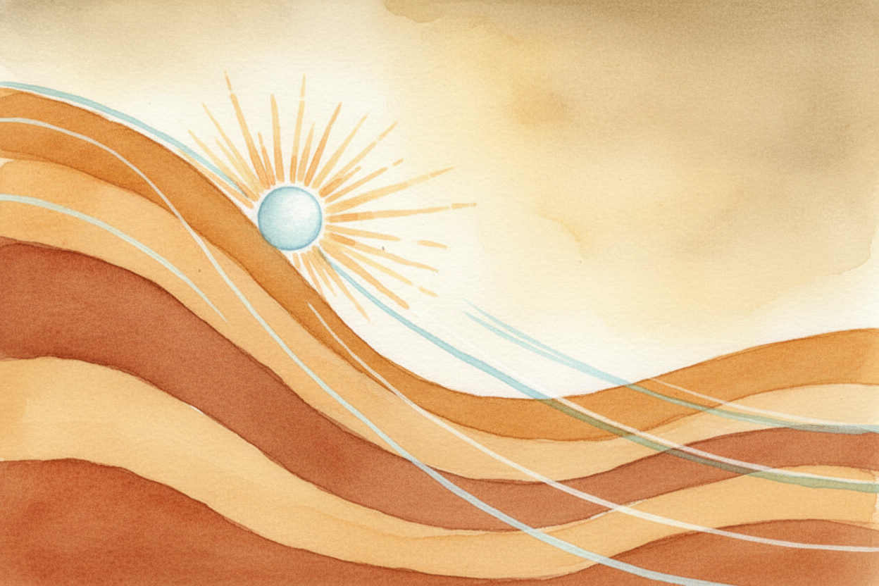 When a photon **crashes into** an electron in the silicon, it gives that electron a burst of energy — enough to *break f
