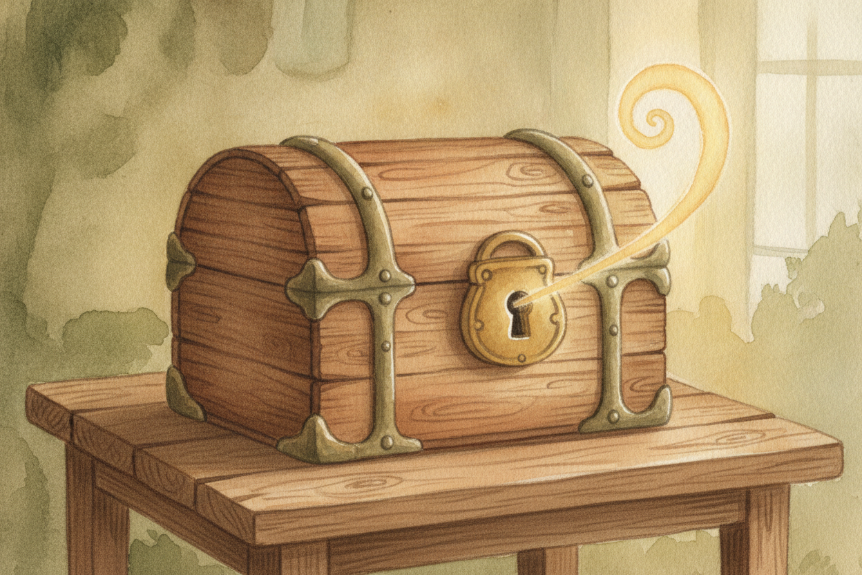 The first trick is the simplest: ask a question and refuse to answer it. Storytellers call this a "hook." ~~Who screamed