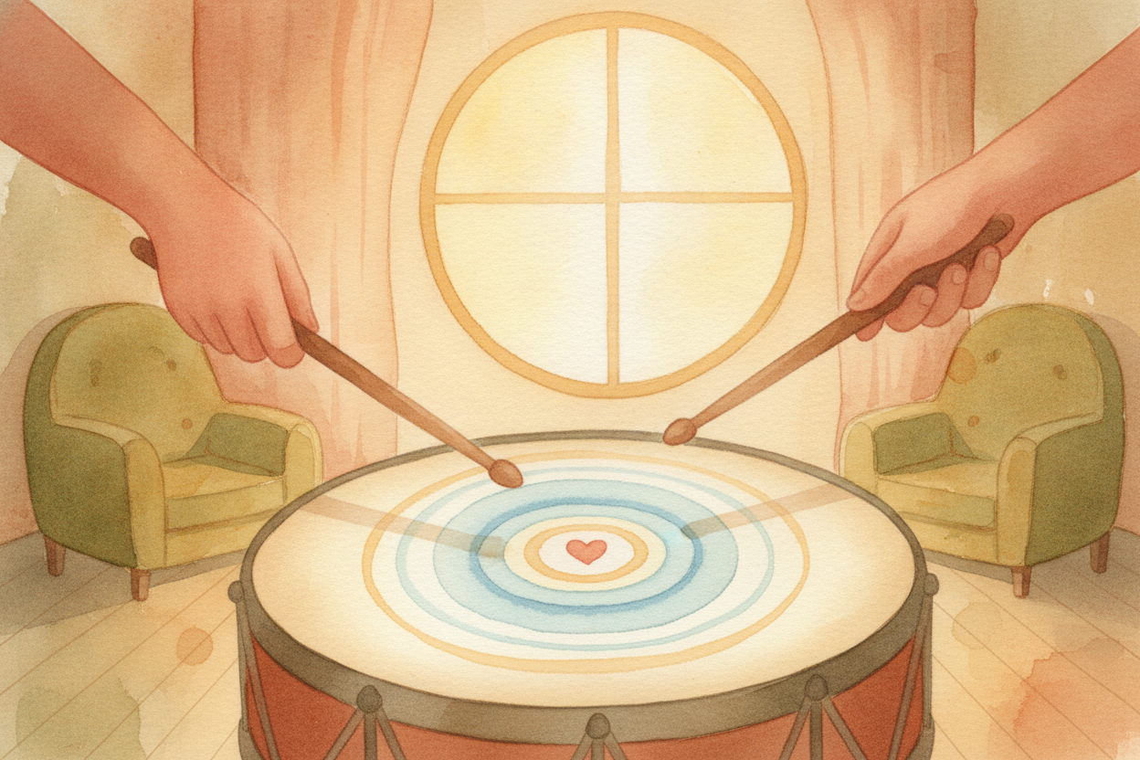 Good storytellers also play with rhythm, like a drummer. They speed up with short, sharp sentences when hearts race. ~~T