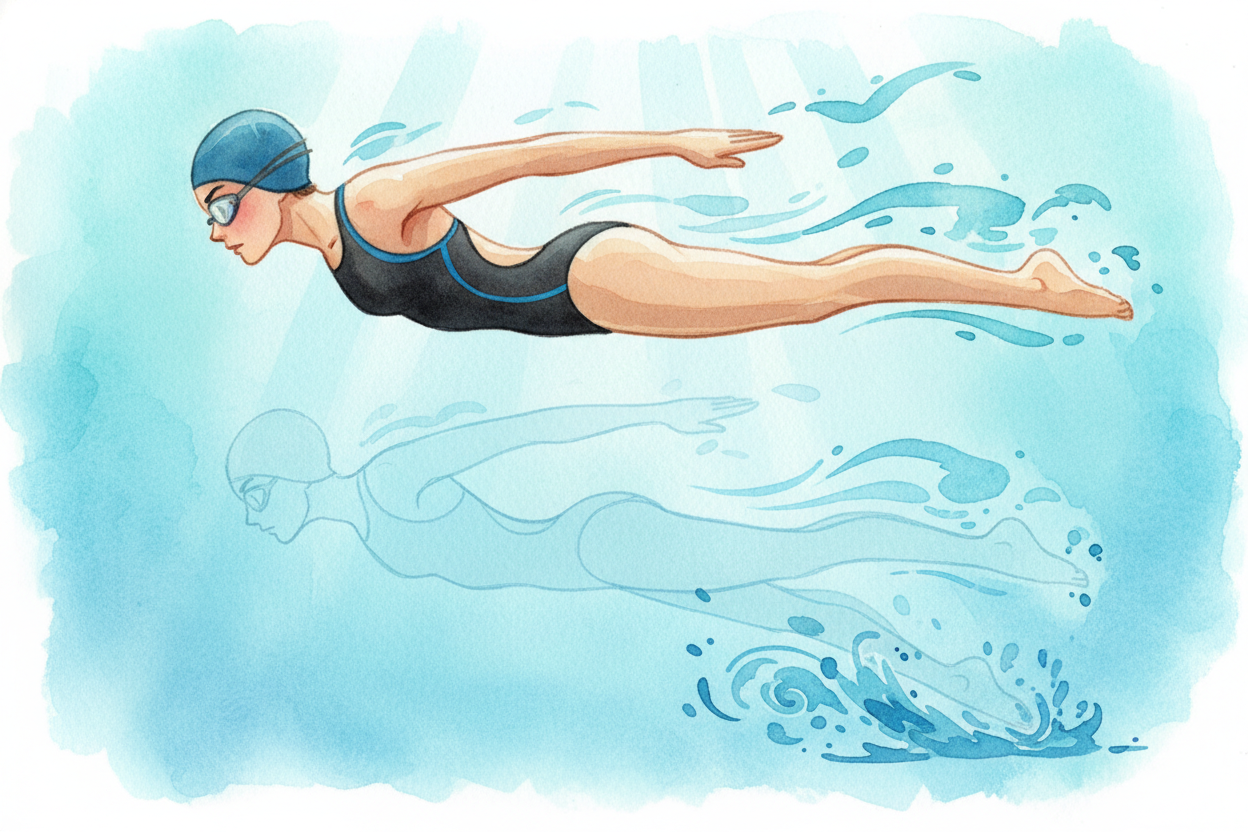 Your legs are engines too, but not the way you'd think. Kicking doesn't push you forward as much as it keeps your hips u