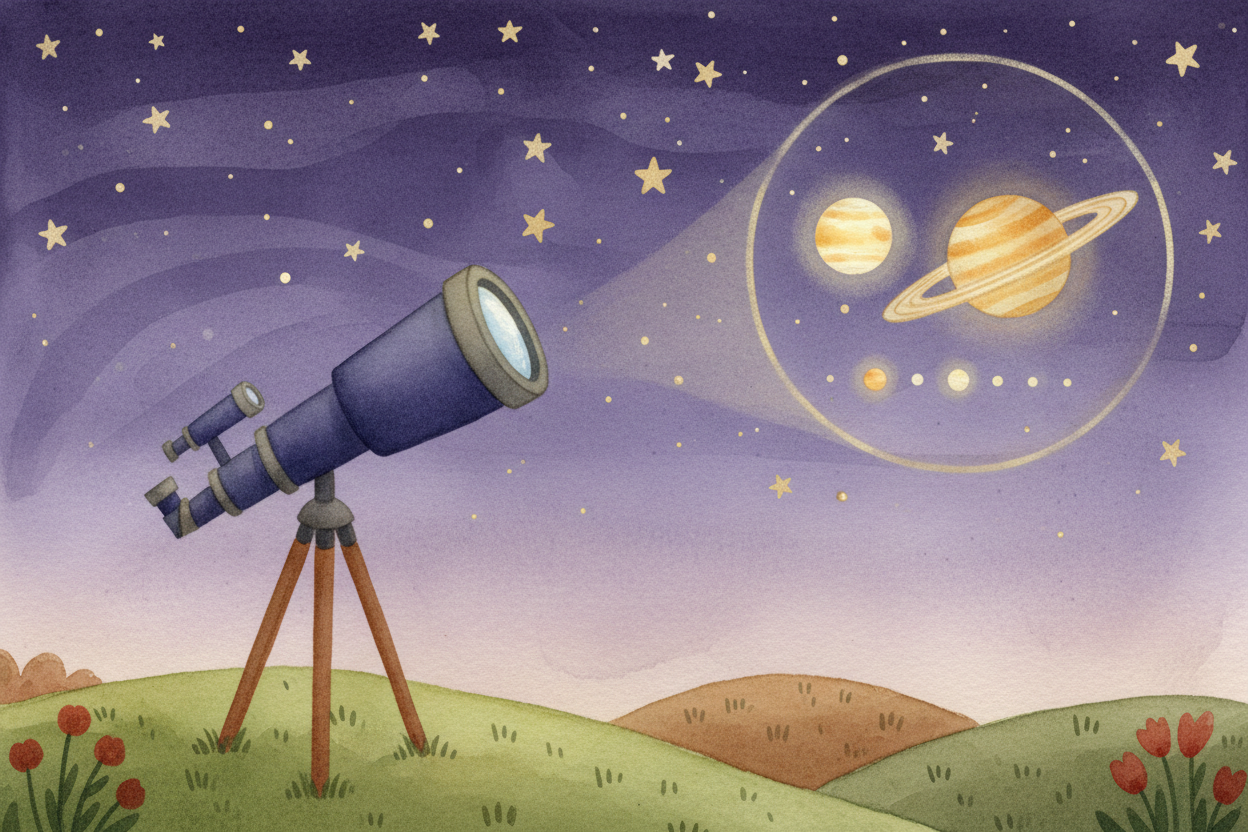 The farther away something is, the more desperately you need both tricks working together. Stars are so far away that ev