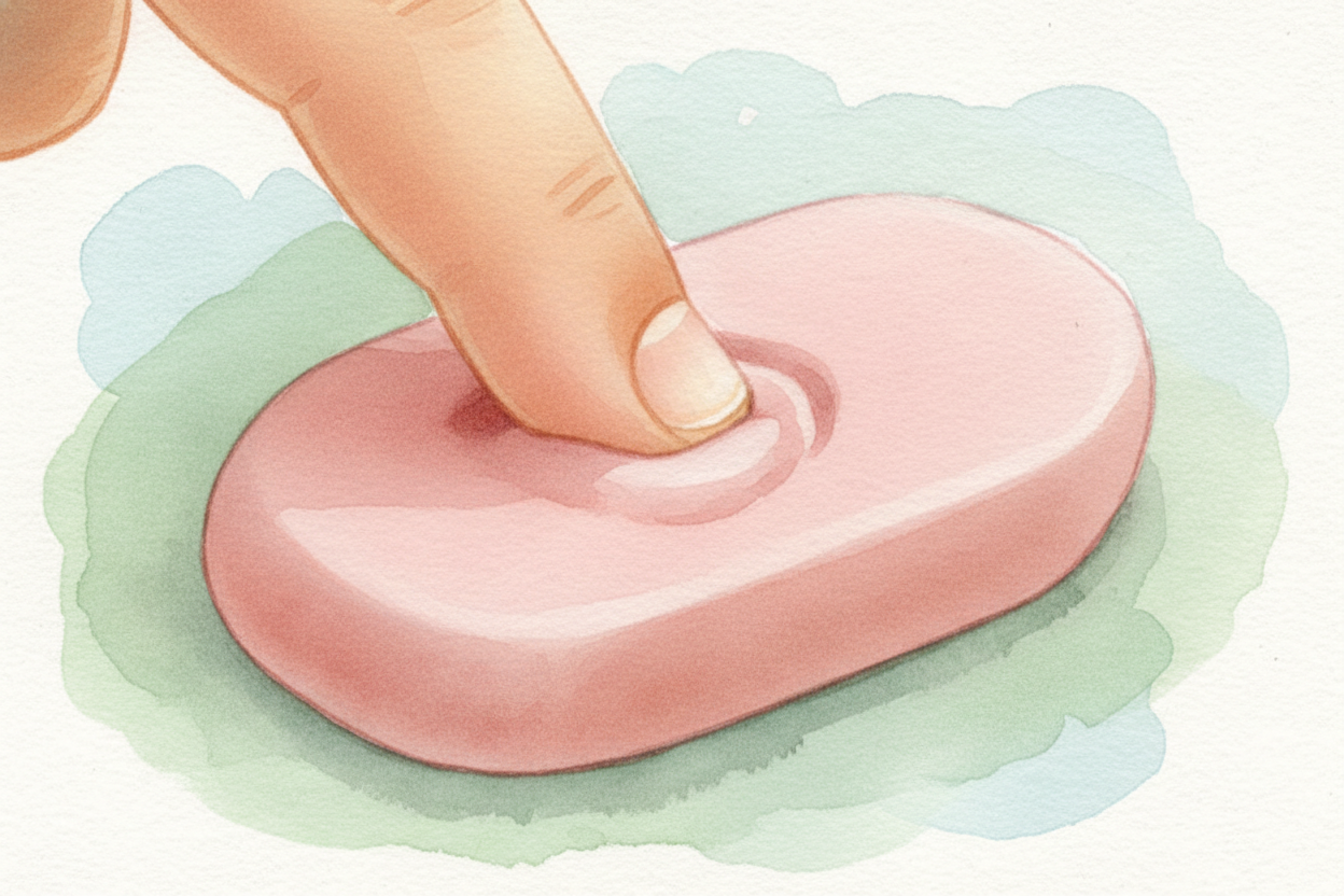 ~~But wait~~ — rubber is soft. Press your thumb into a pencil eraser and watch it dent. When the tire pushes against the