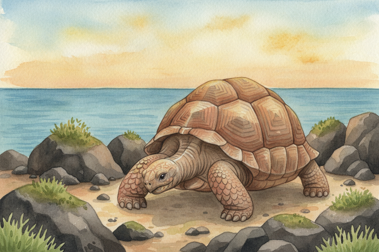 It also helps to be big and safe. The giant tortoises of the ++Galápagos++ and ++Aldabra++ grow huge, have almost no pre