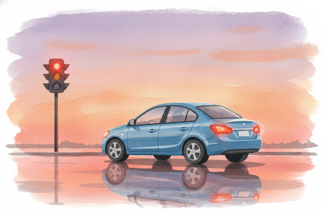 You roll up to a red light and stop. No other cars around. You wait. And wait. ~~Is the light just... guessing?~~ Does i